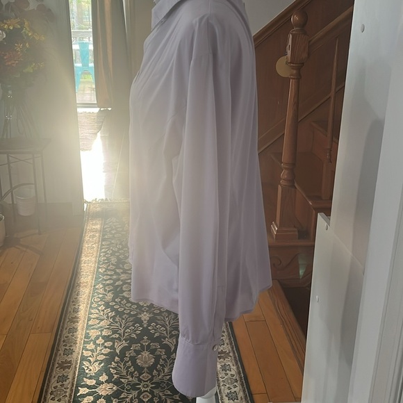 Ladhyette 148 Light Purple Button-Up Blouse size 10 - Picture 2 of 7